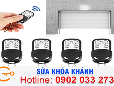 Sửa khóa remote cửa cuốn Quận Tân Phú
