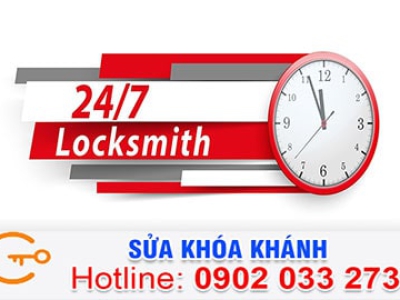 Thợ mở khóa 24/24 cần là có gọi là đến ngay 